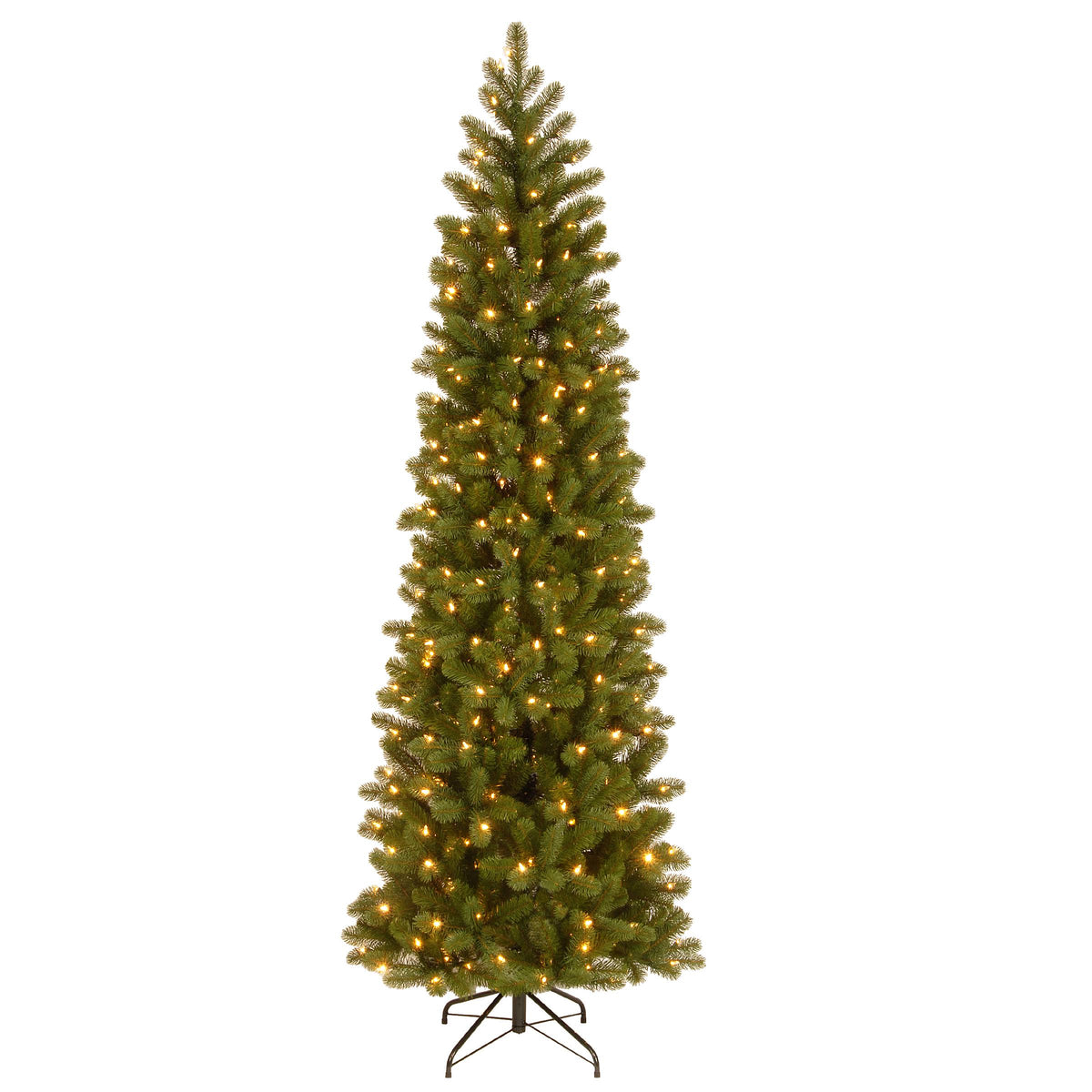 7.5 Foot Feel Real Downswept Douglas Fir Pencil Slim Tree V33432
