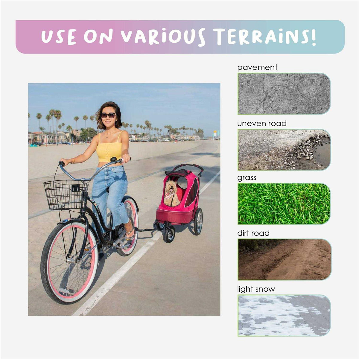 All Terrain Pet Stroller K5601