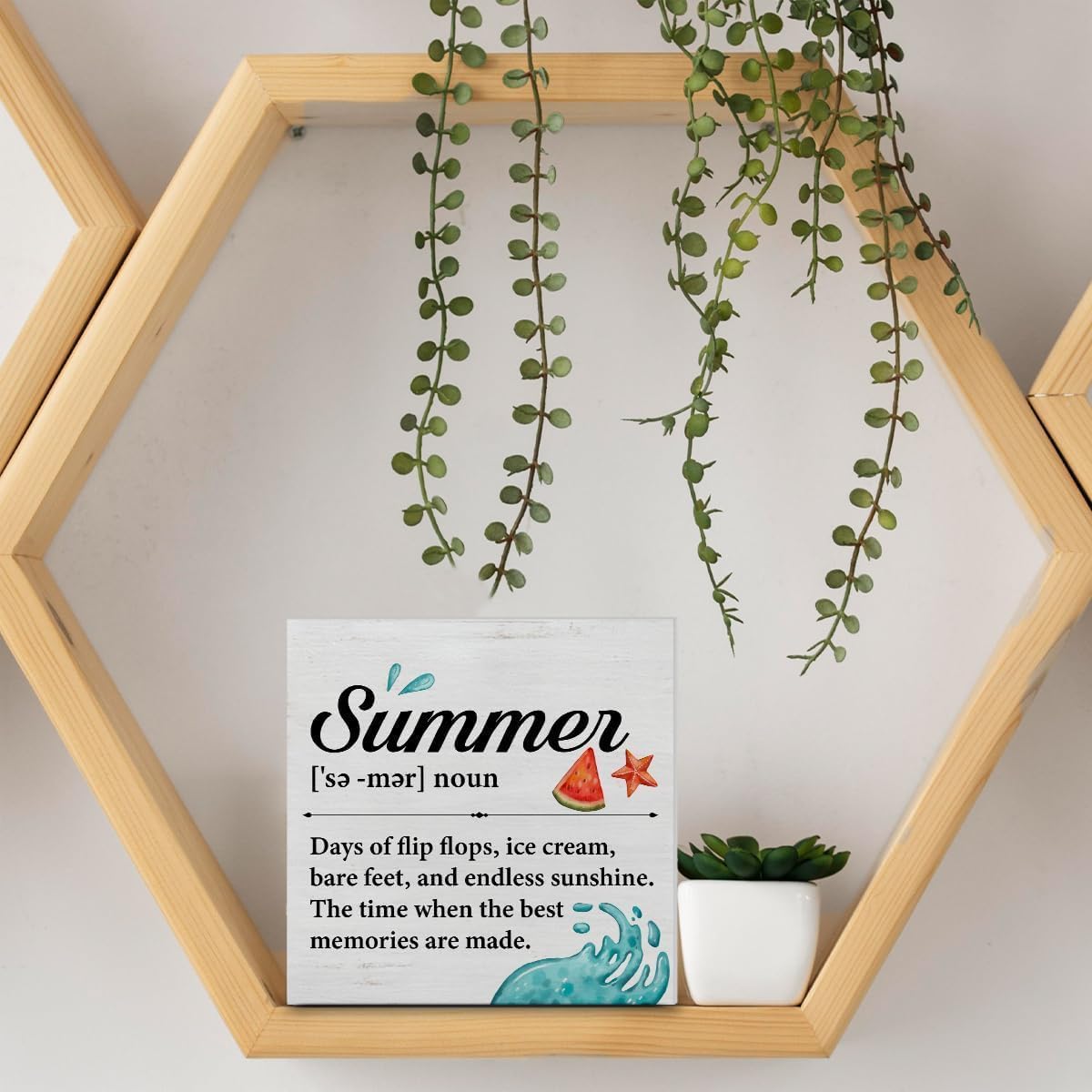 Home Office Desk Cubicle Shelf Decor 7 X 7 Inch Sign T31564