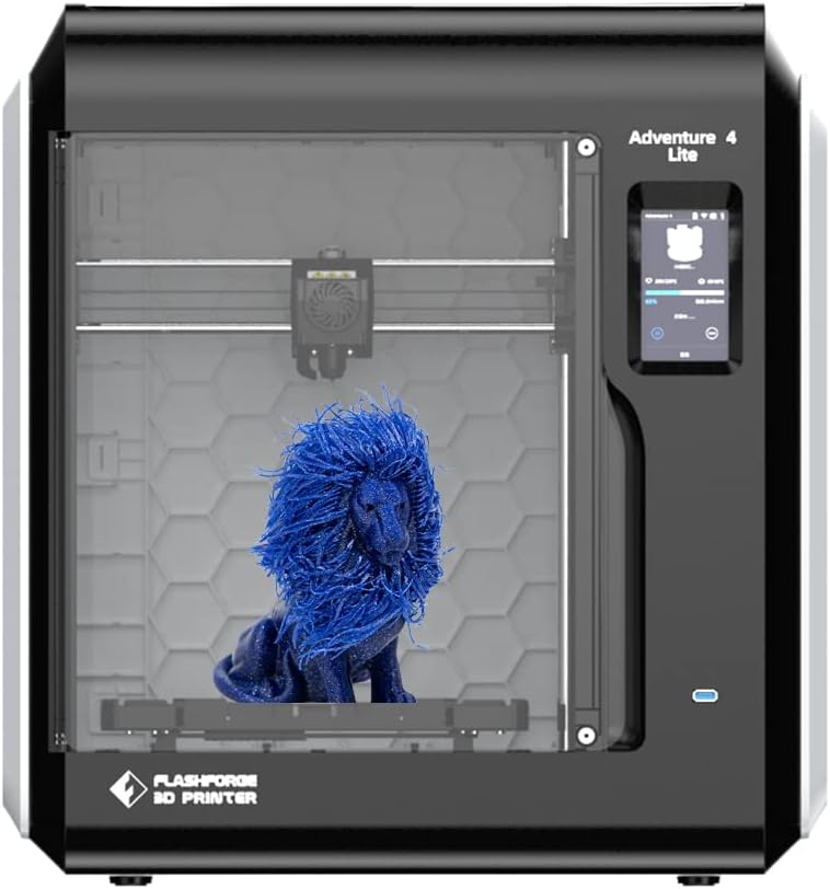 3D Printer with Carborundum Glass Platform, 220x200x250mm Printing Size G7046