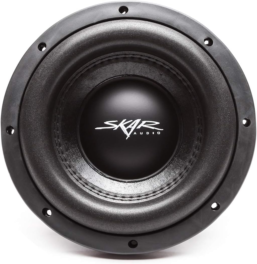 8 600W Max Power Dual 4 Ohm Shallow Mount Car Subwoofer U266