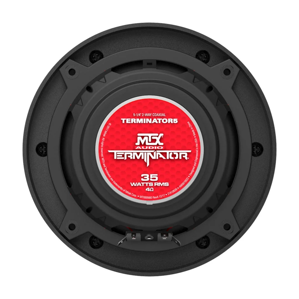 35 Watt RMS 2 Way Polypropylene Coaxial Car Speakers F323