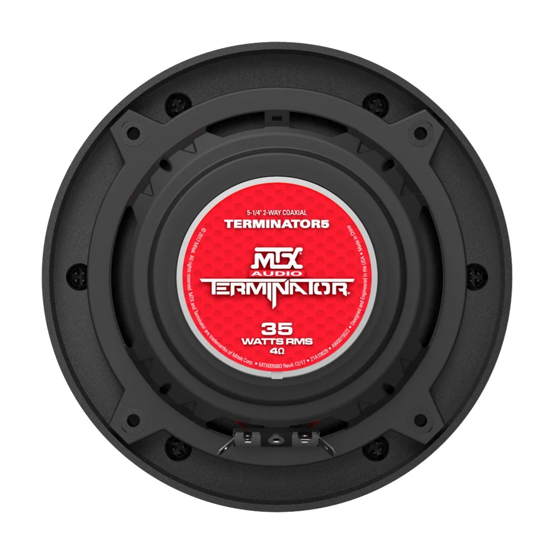 35 Watt RMS 2 Way Polypropylene Coaxial Car Speakers F323