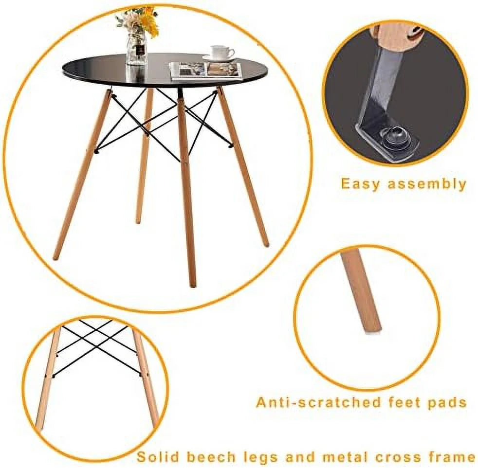 White Round Dining Table T425411