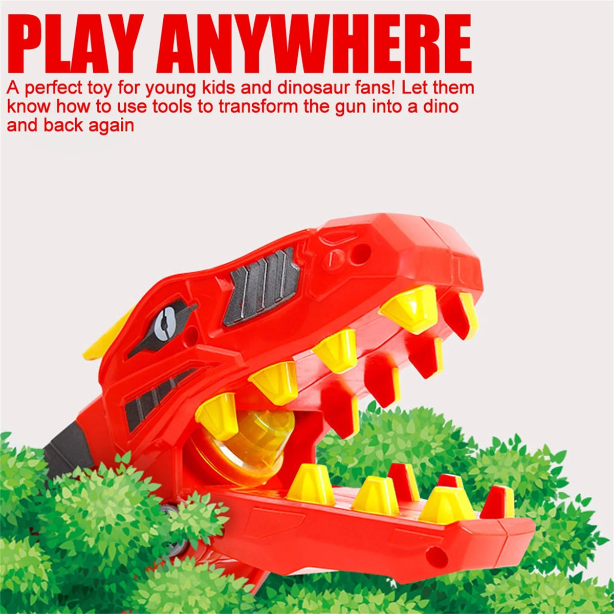 Transforming Dinosaur Toy 3 in 1 Lights Sound O6182