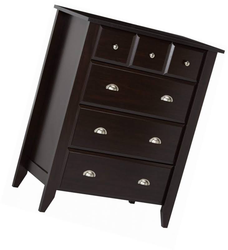 4 Drawer Jamocha Wood Chest A97235