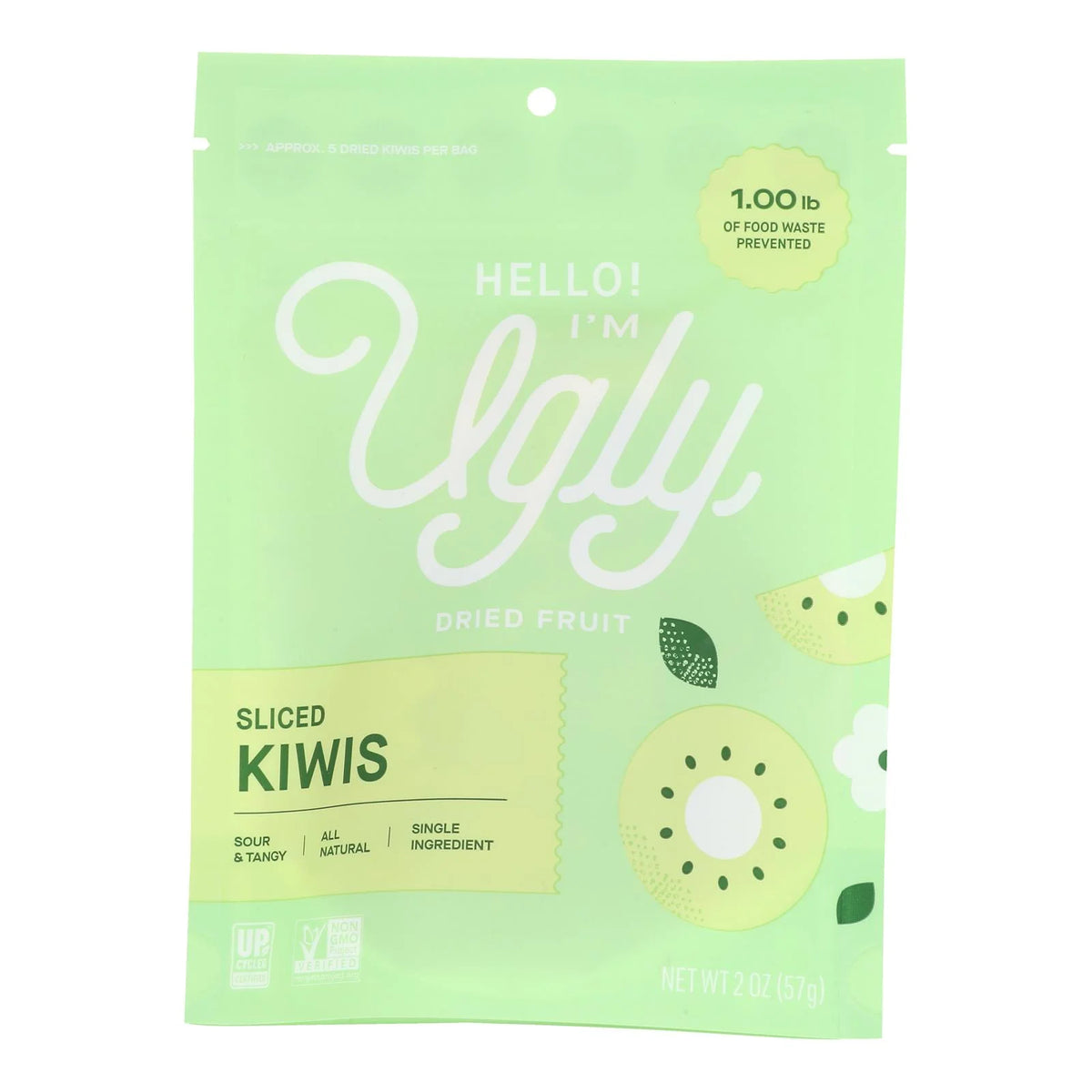 Dried Fruit Kiwi Sliced 2 OZ B7402