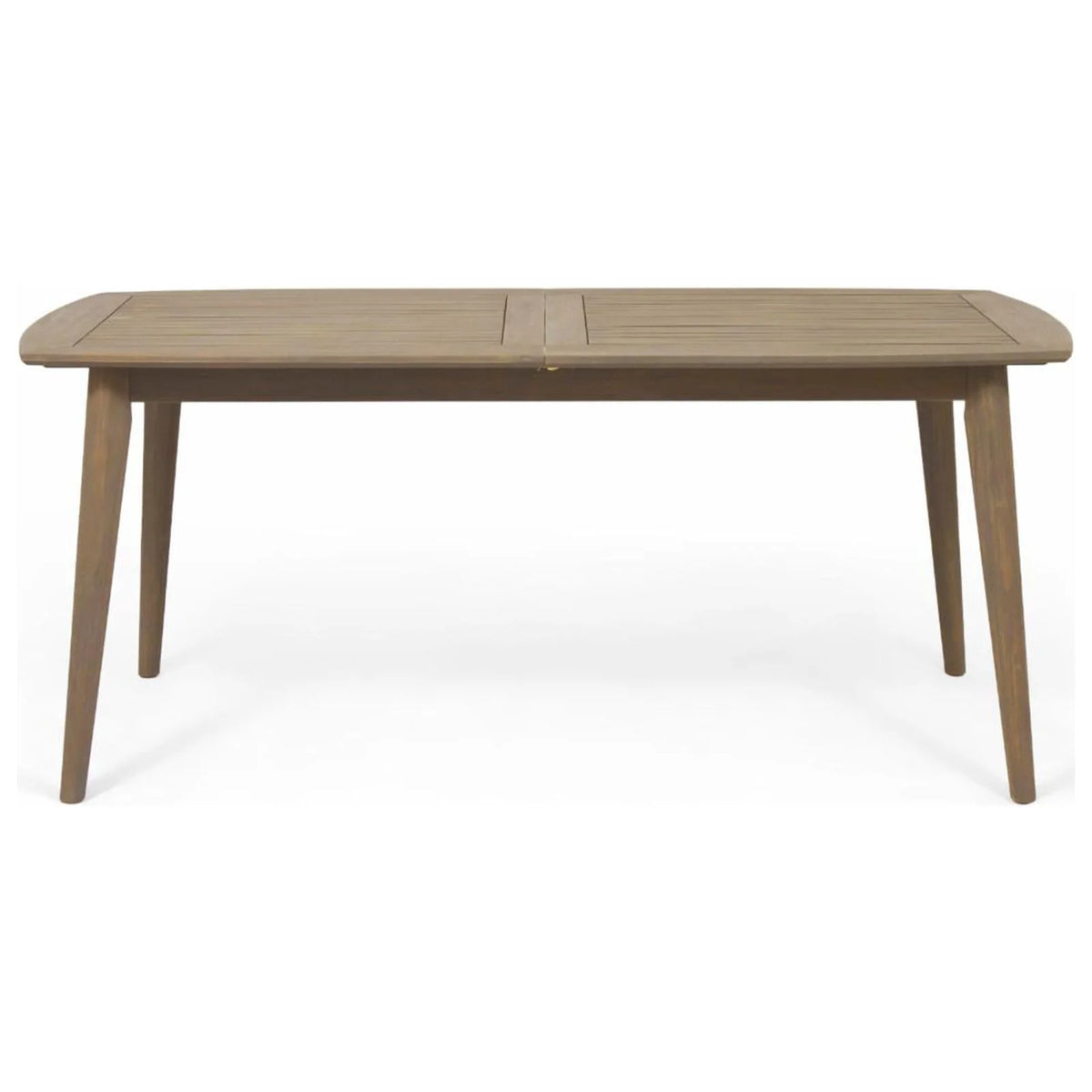 Acacia Wood Expandable Dining Table U999740