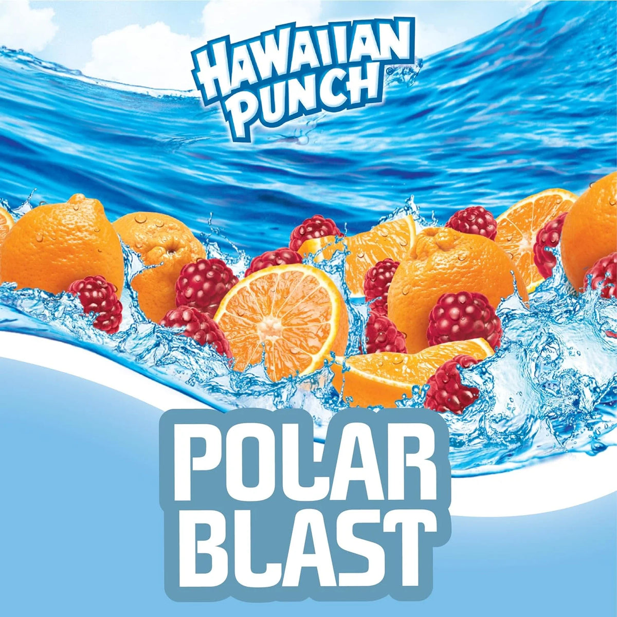 Hawaiian Punch Polar Blast Juice, 10 Fluid Ounce, 6 Count Bottles N9087