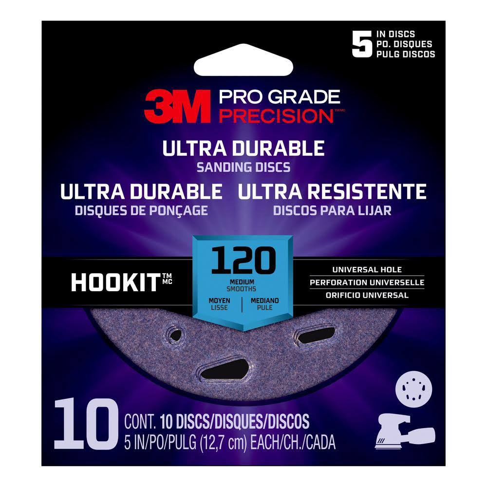 5 in 120 Sanding Disc 10 Pack Q104333