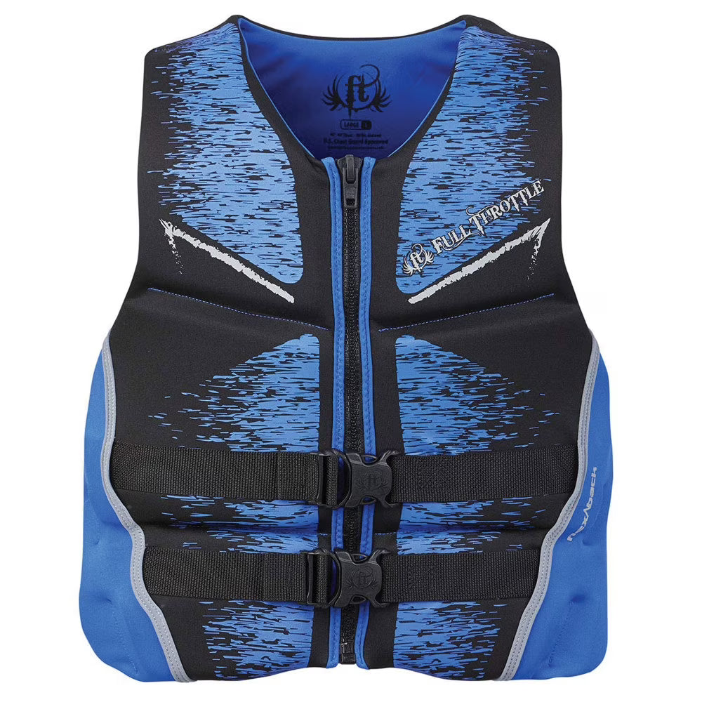 Men's Hinged Rapid-Dry Flex-Back Vest - Medium, Blue J852