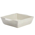 Stoneware Square Baker 8" x 8" Cream C4150