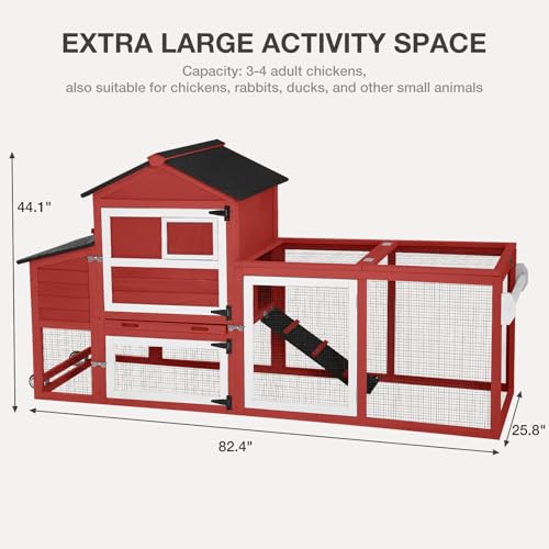 Grey Poultry Cage with Wheels, Nesting Box, Tray, and Roof W15763