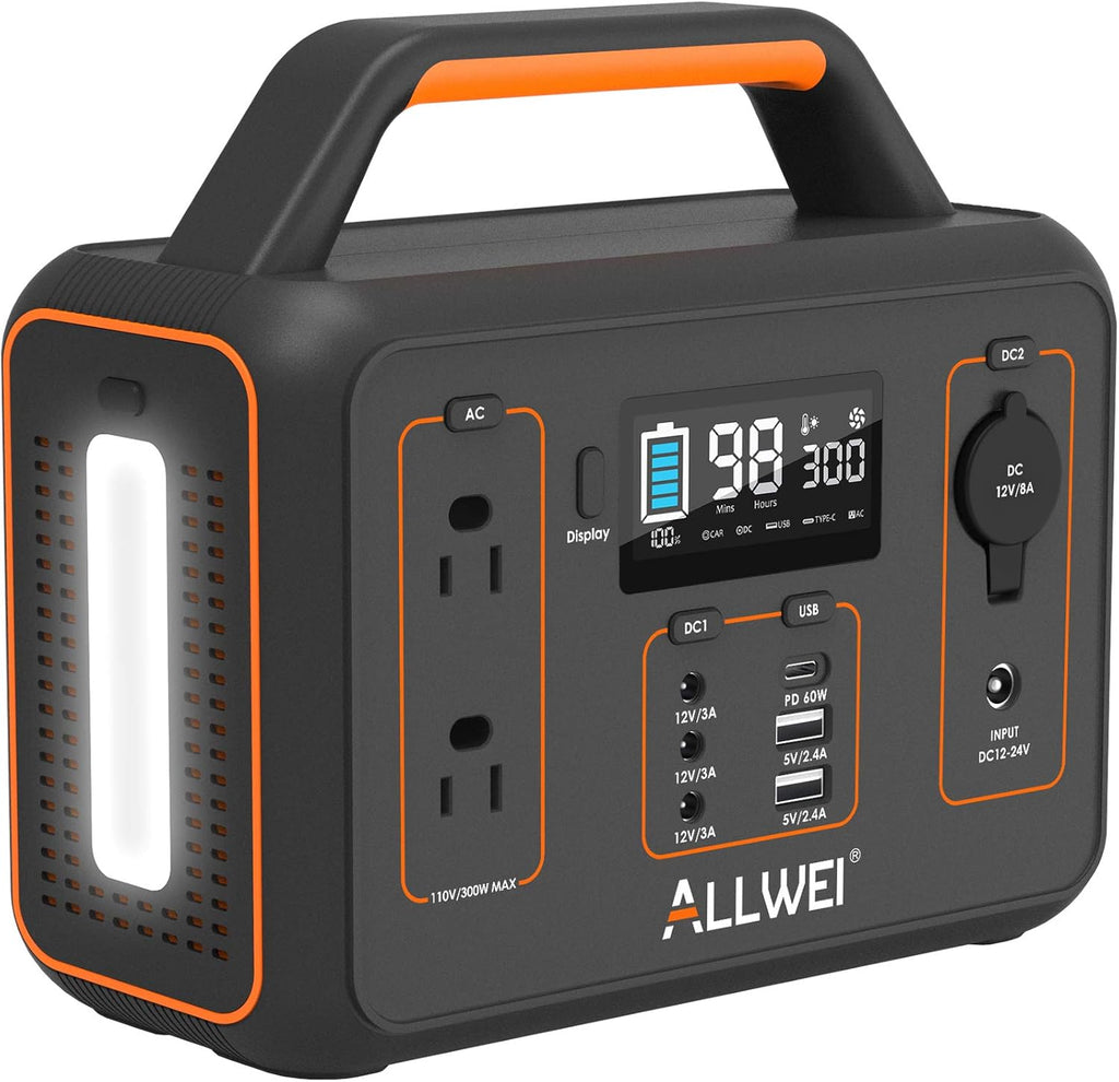 280Wh Portable Power Station with USB-C PD60W Q895