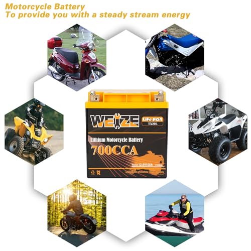 12V 10AH Lithium Motorcycle Battery G20211