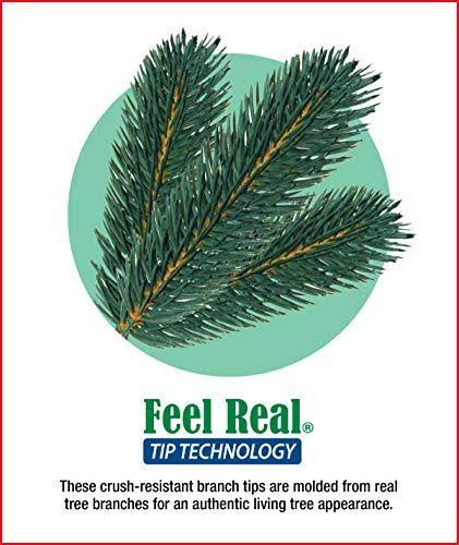 7.5 Foot Feel Real Downswept Douglas Fir Pencil Slim Tree V33432