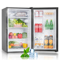 4.4 Cu.Ft Mini Fridge with Freezer, Black A165