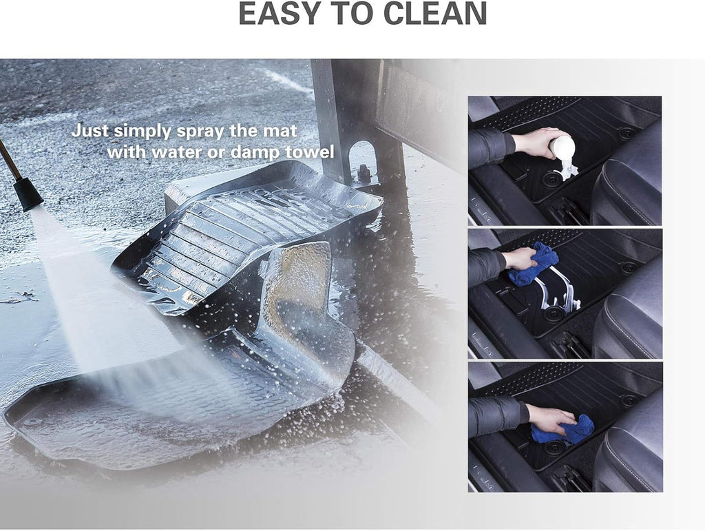 Car Floor Mats Waterproof Non-Slip Two Row Q60991
