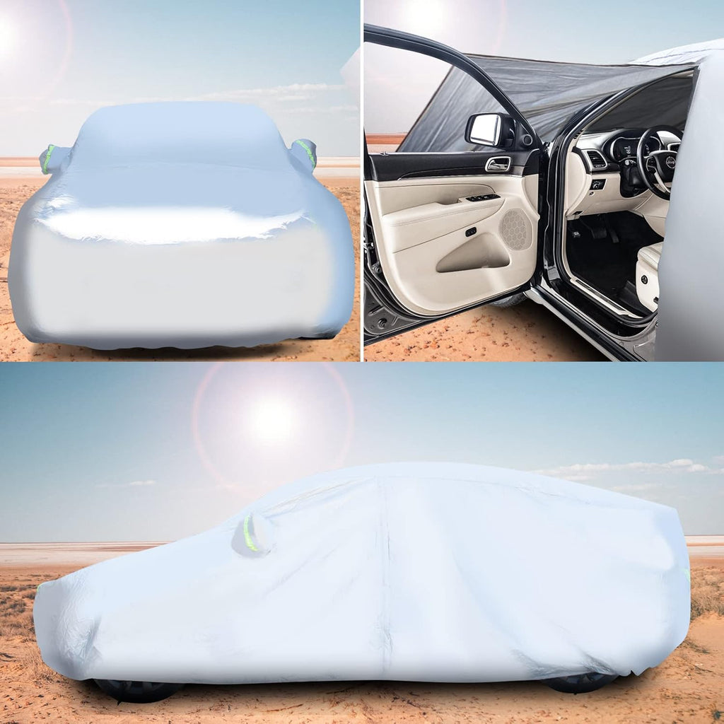 Waterproof Car Cover with Zipper F20180