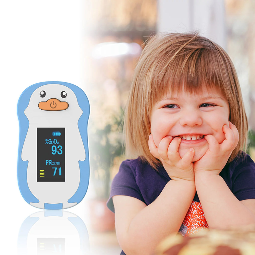 Blue Fingertip Pulse Oximeter P176380