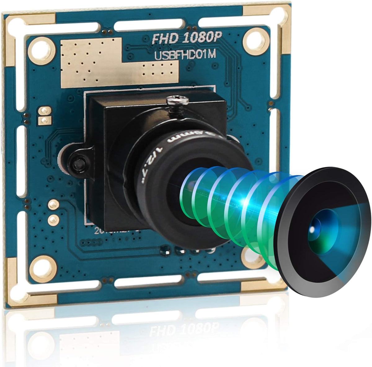 2MP HD USB Webcam with 2.8-12mm Varifocal Lens S43159
