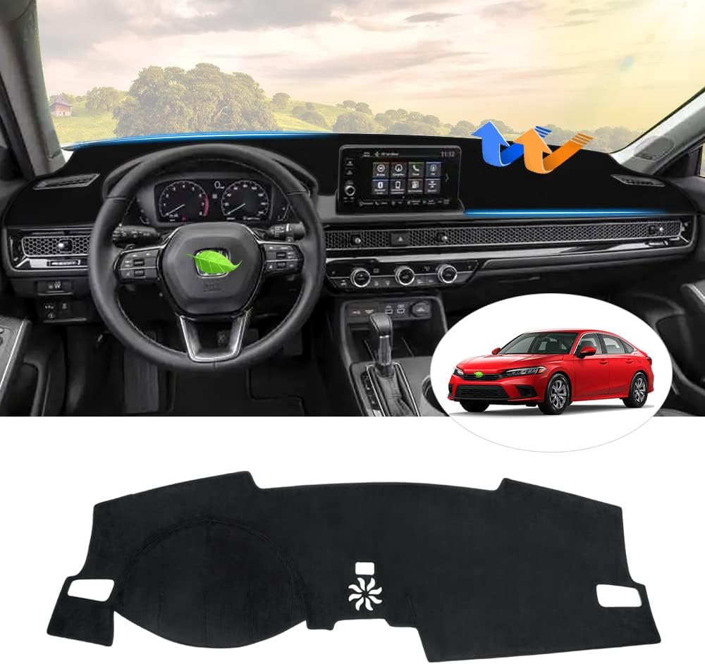 Custom Fit Dashboard Cover Mat Carpet Flannel Dash Cover Pad P8330