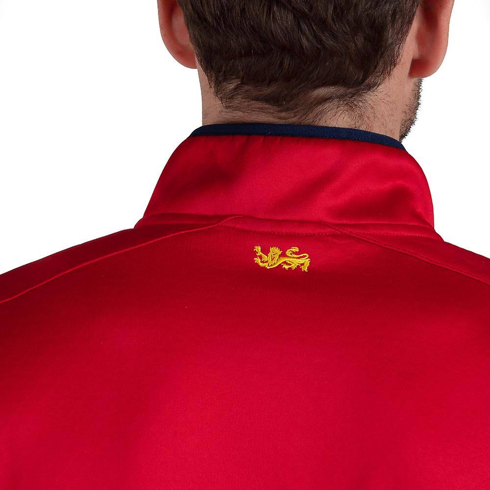 Red 1/4 Zip Fleece Top S47530