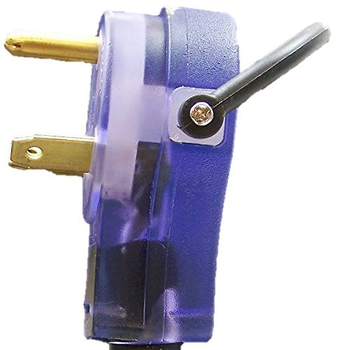25 ft RV Electric Extension Cord with Pull Handles and Lighted Ends Z3749