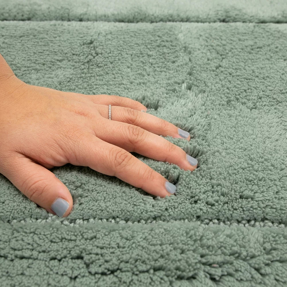 Cotton Bath Mat, Seaglass, 2' 3" x 3' 9" H280