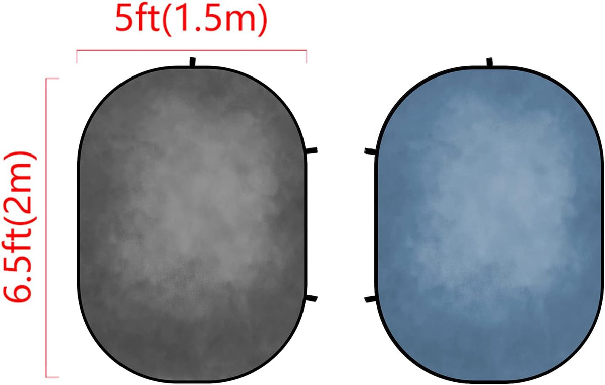 5x6.5ft Collapsible Backdrop C595097