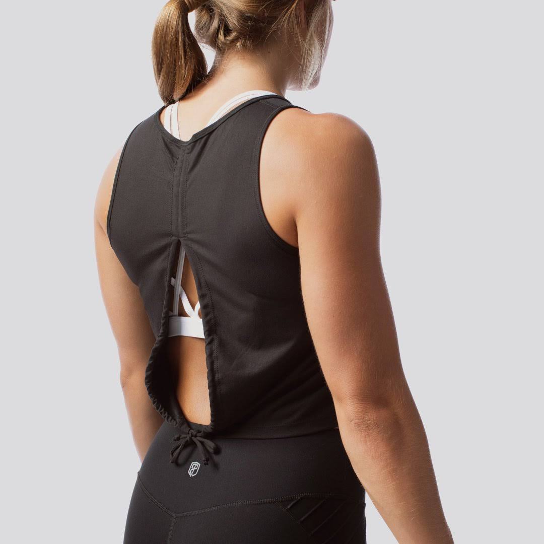 Black Crop Tank C240336