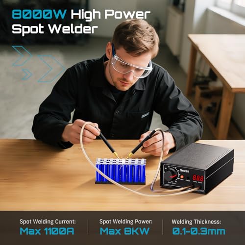 8000W Dual Pulse Portable Spot Welder Q282