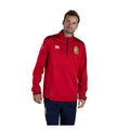 Red 1/4 Zip Fleece Top S47530