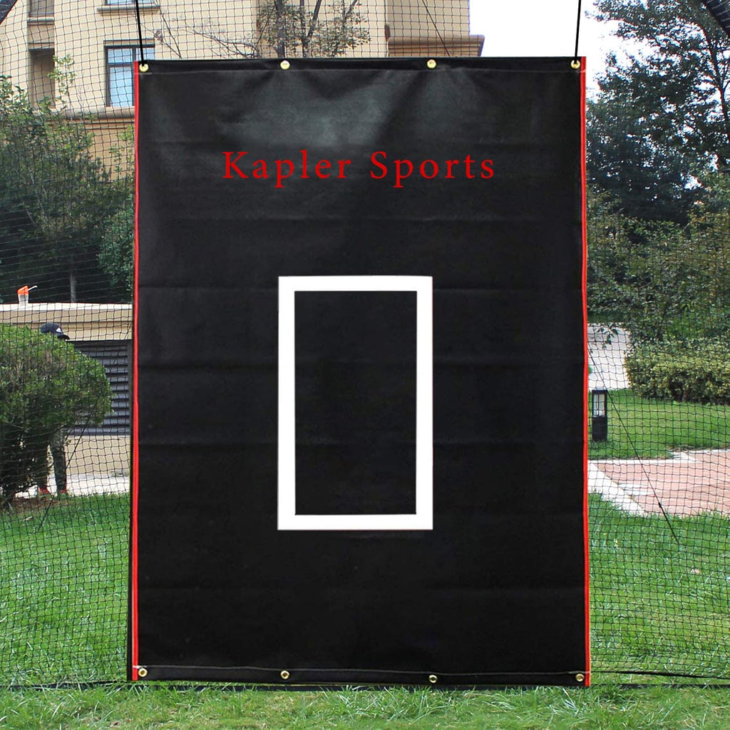 Vinyl Batting Cage Backstop with Bungees Q872259