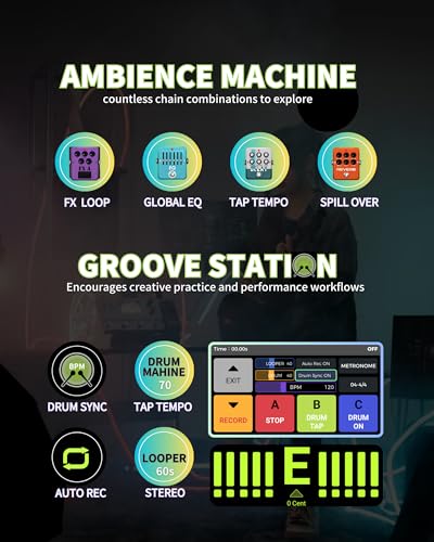 Portable Multi Effects Pedal M6604