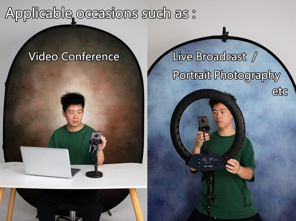 5x6.5ft Collapsible Backdrop C595097