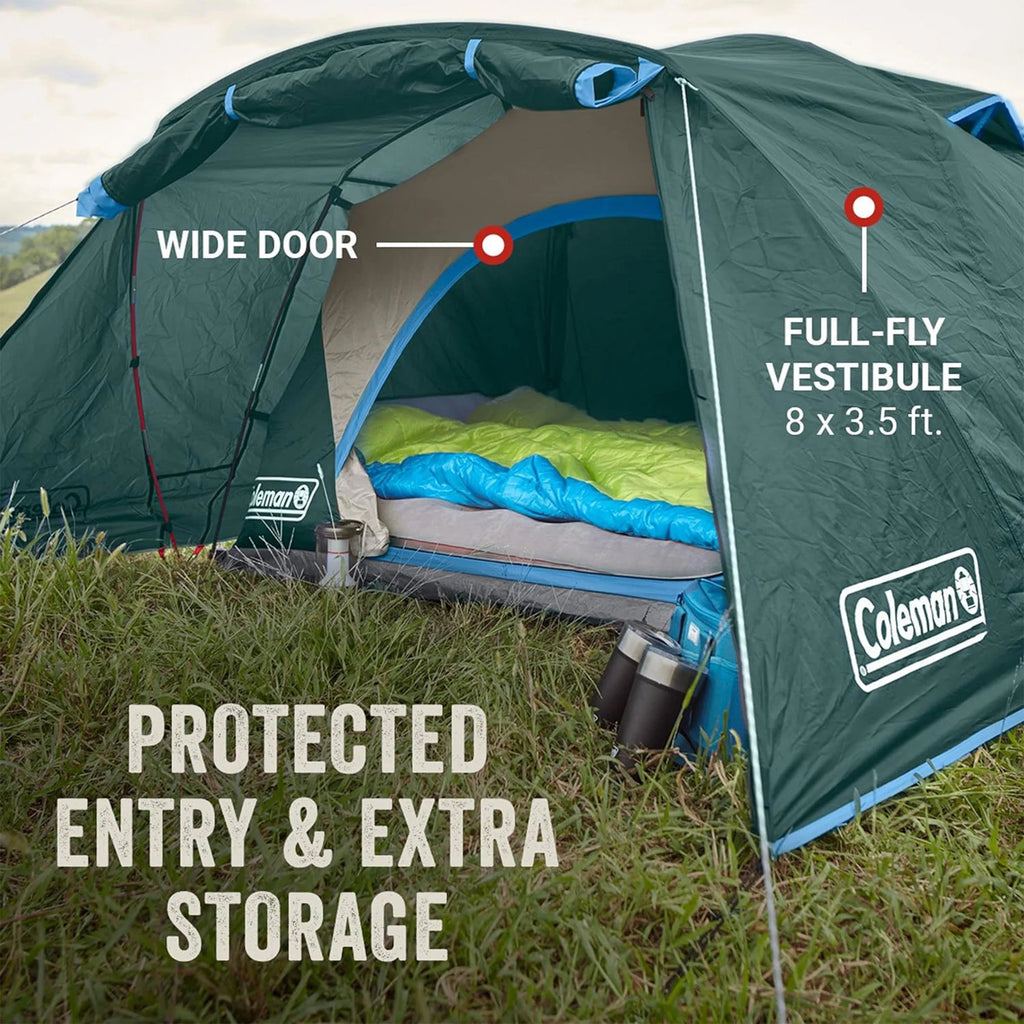 4 Person Camping Tent with Full-Fly Vestibule B53776