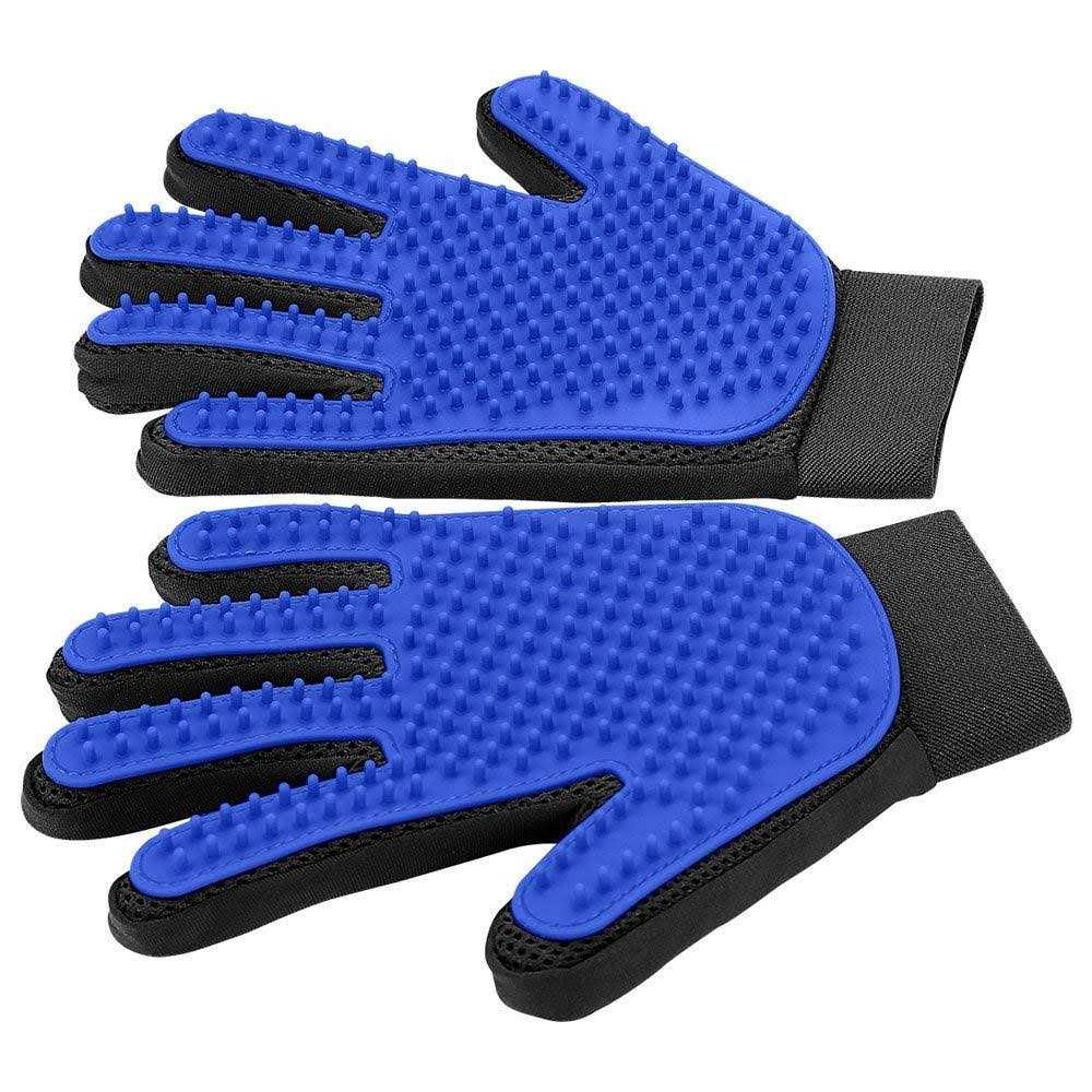 Pet Hair Remover Glove Grooming Glove Brush Deshedding Glove Y58498