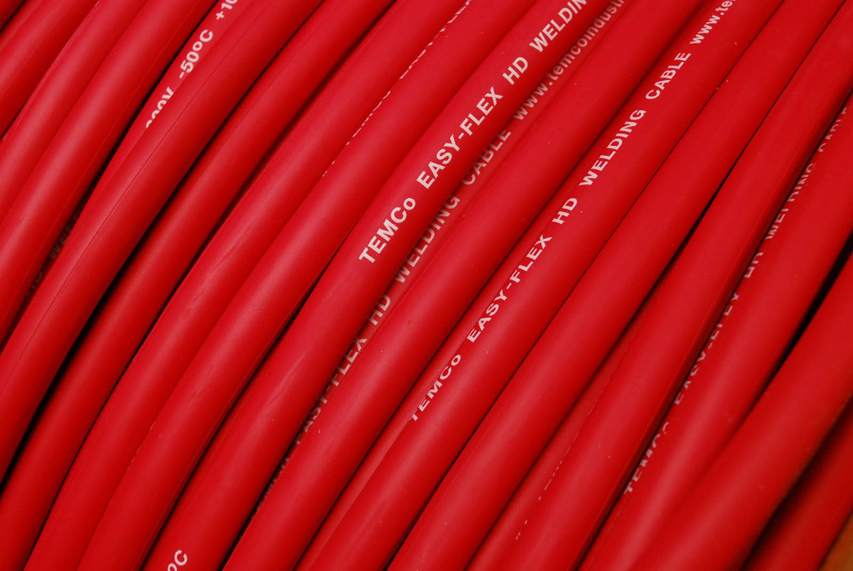 100 ft 2 Gauge Copper Wire Red G910923