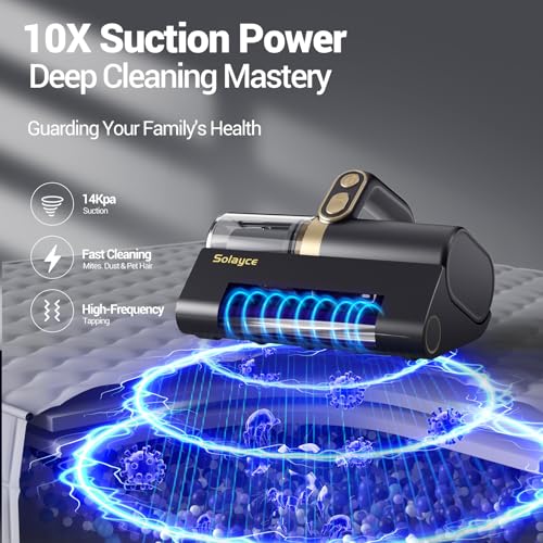 16Kpa Suction 500W Mattress Vacuum Cleaner with HEPA Filter O3923