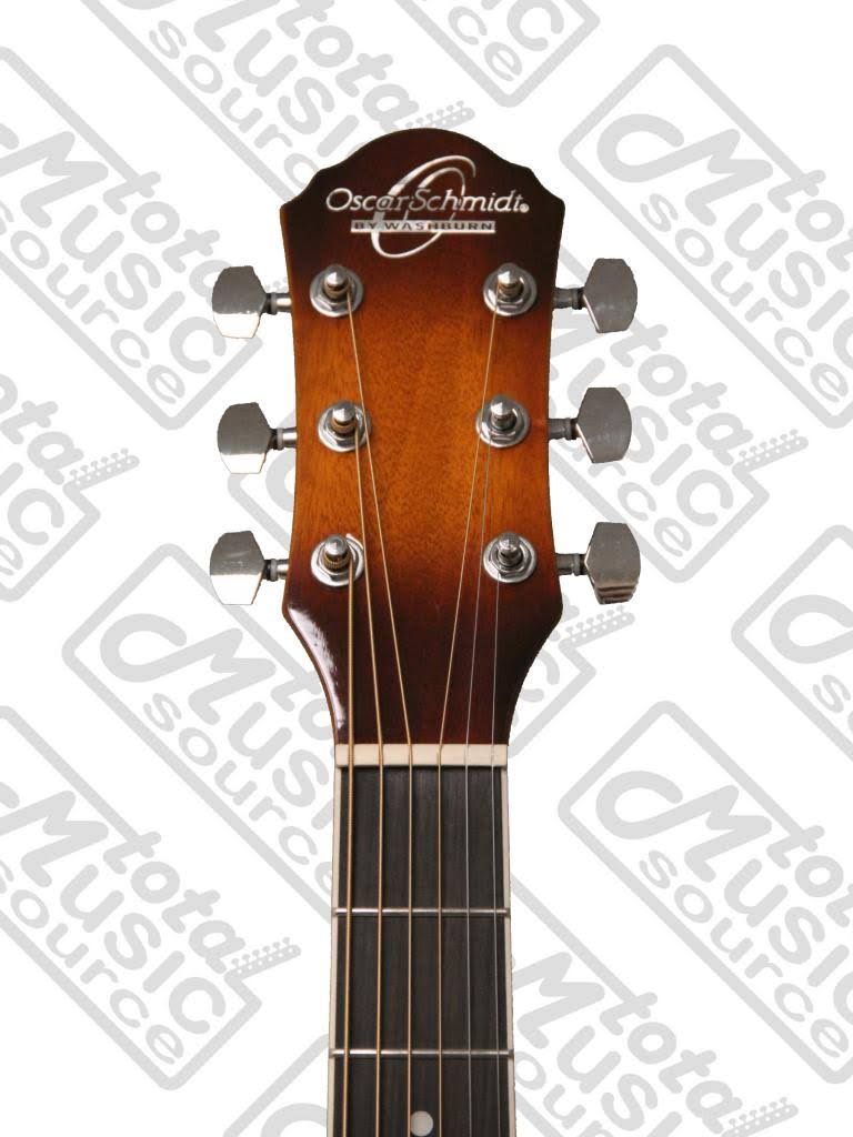 Flame Yellow Sunburst Dreadnought Guitar C50922