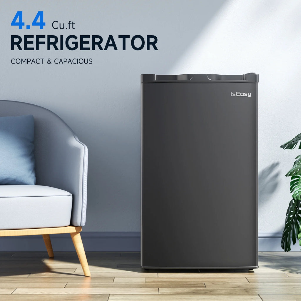4.4 Cu.Ft Mini Fridge with Freezer, Black A165