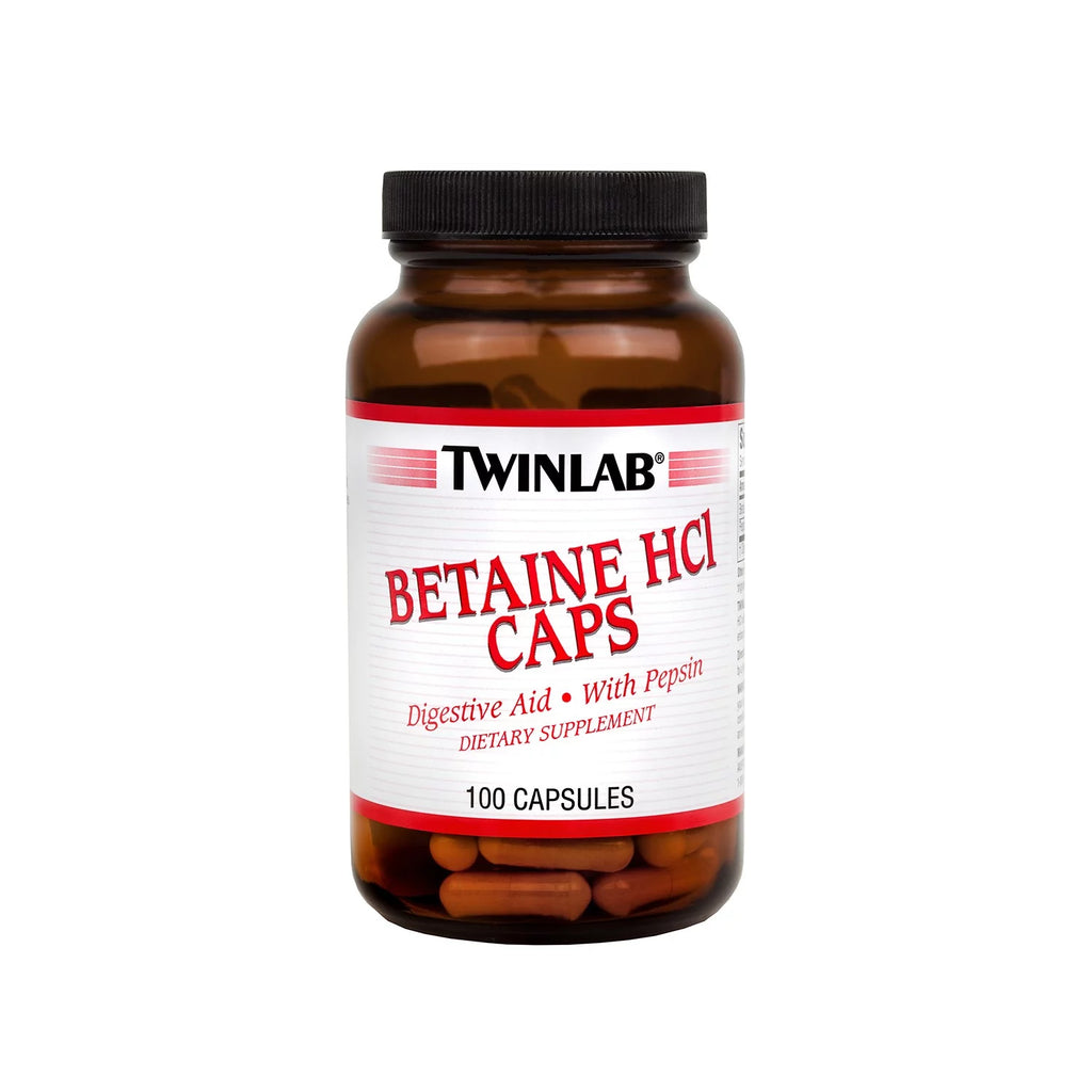100 Ct Betaine HCl Capsules W15974