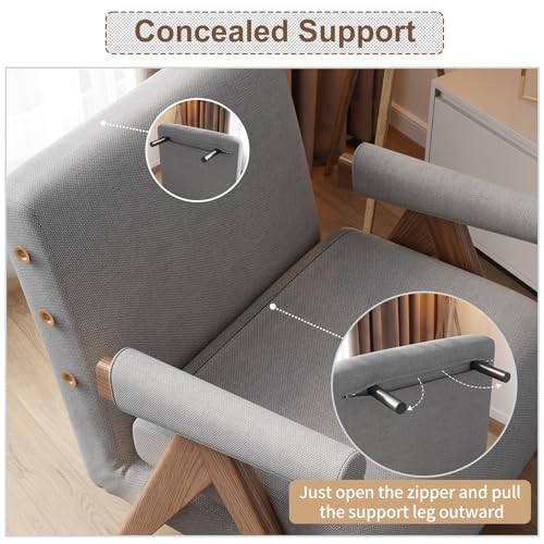 Beige White Convertible Sofa Bed Chair M169861