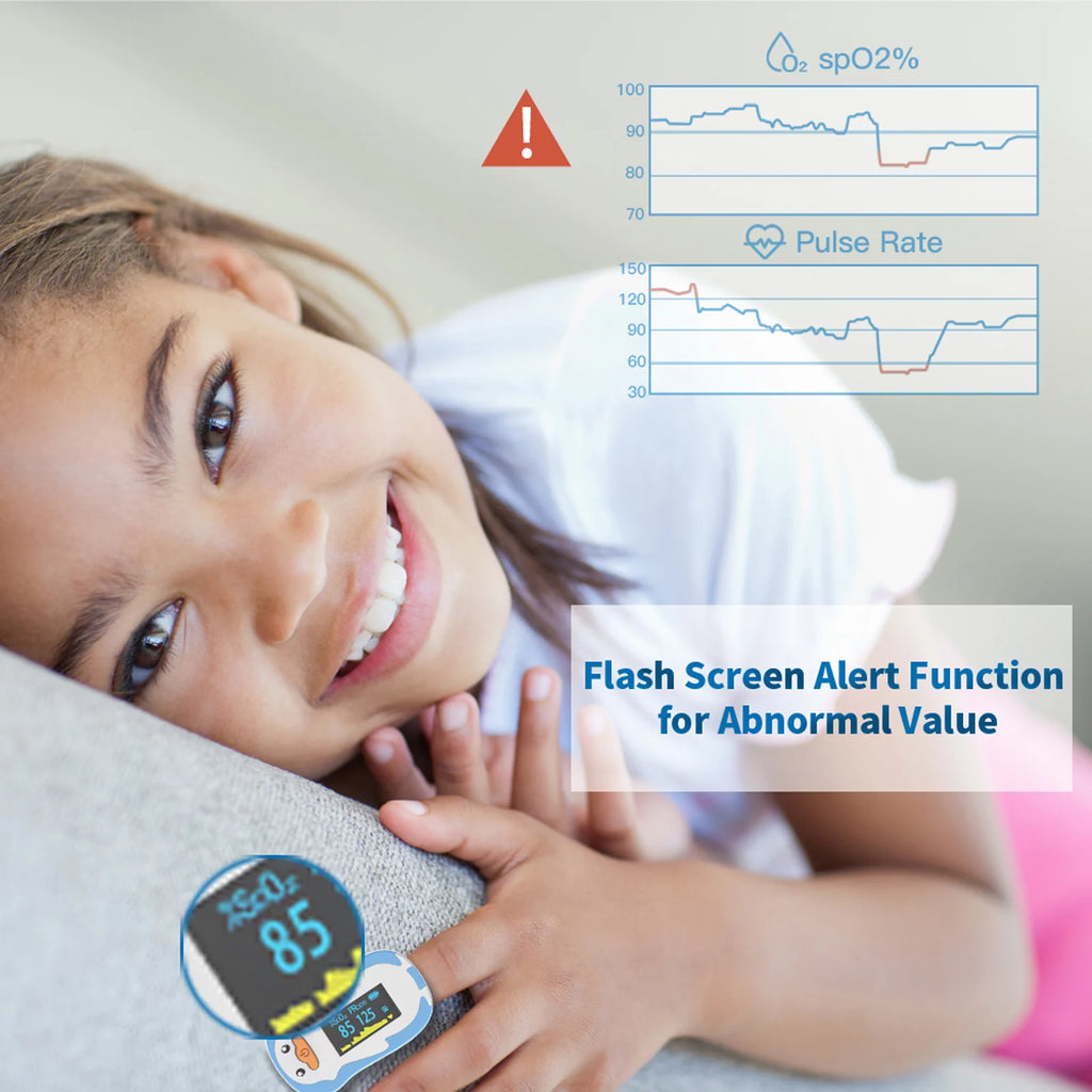 Blue Fingertip Pulse Oximeter P176380