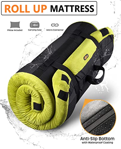 3 Inch Memory Foam Camping Mattress Sleeping Pad Q541536