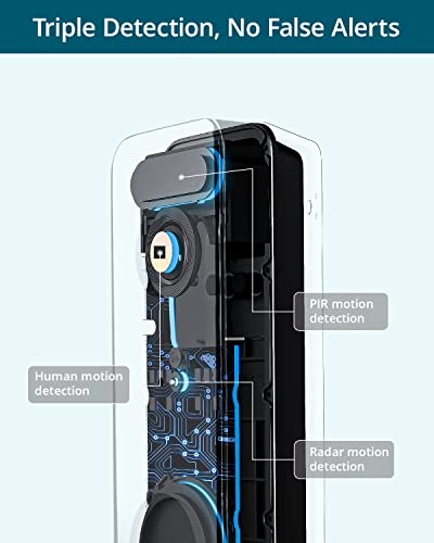 5MP Wireless Video Doorbell with Homebase W111412