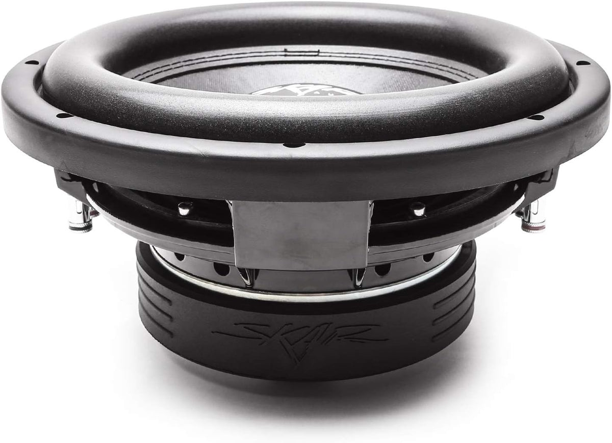 8 600W Max Power Dual 4 Ohm Shallow Mount Car Subwoofer U266