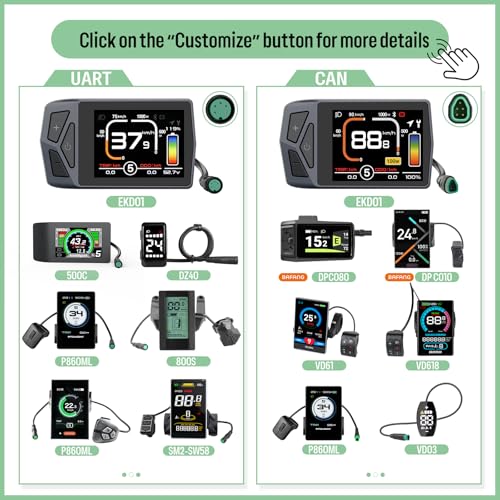 750W 1000W 500W Electric Bike Conversion Kit 48V 52V R9367
