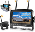 Wireless Backup Camera IP69 Waterproof 170° Wide View Angle HD 1080P with 7 Monitor V285